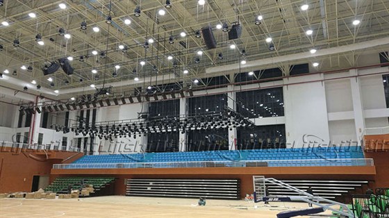 韶關學院多功能體育館燈光配置