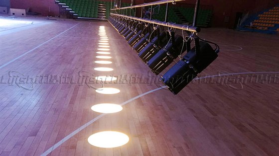 韶關學院多功能體育館燈光配置