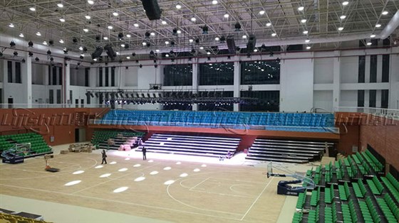 韶關學院多功能體育館燈光配置