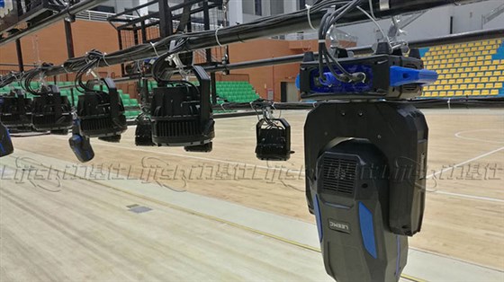 韶關學院多功能體育館燈光配置