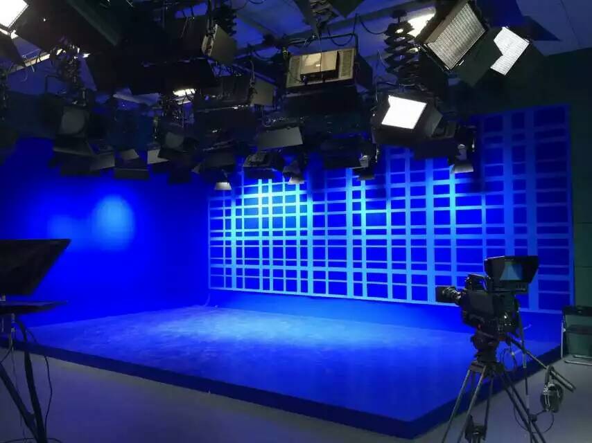 虛擬藍(lán)箱演播室燈光