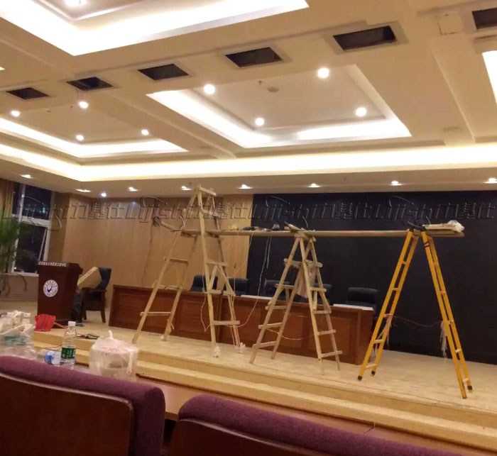 北京聯合大學LED會議室燈光工程案例